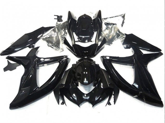 Preto Carenagem Suzuki GSXR 750 K8 08-10 Preto Carenagem Suzuki GSXR 750 K8 08-10