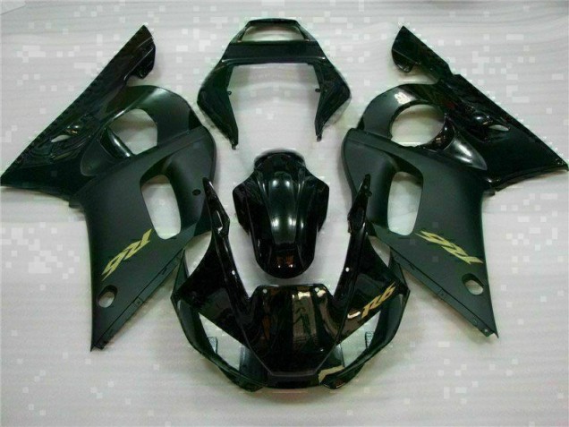 Preto Carenagem Yamaha R6 98-02 Preto Carenagem Yamaha R6 98-02