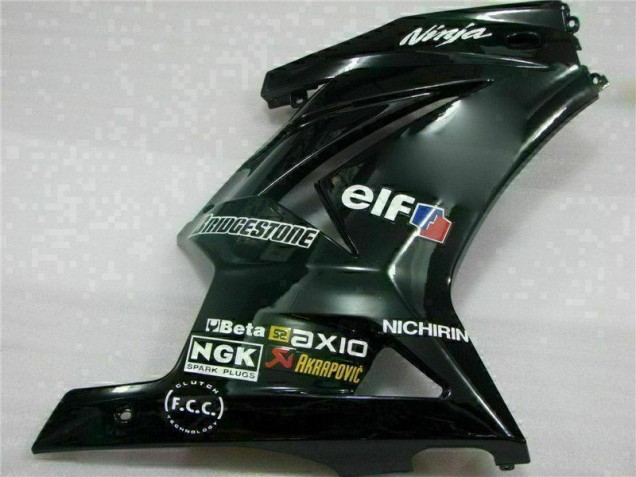 Preto Carroçaria Kawasaki EX250 08-12 Preto Carroçaria Kawasaki EX250 08-12
