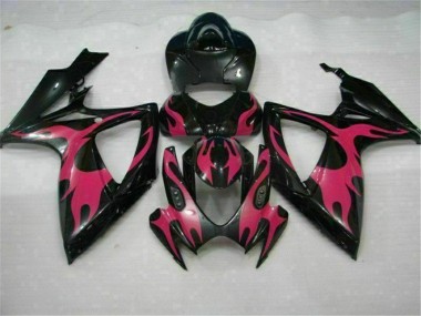 Preto Carroçaria Suzuki GSXR 600 / 750 K6 06-07