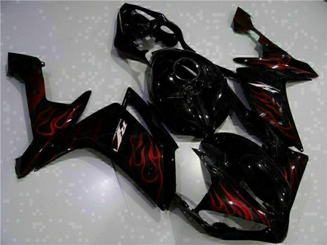 Preto Carroçaria Yamaha R1 07-08 Preto Carroçaria Yamaha R1 07-08