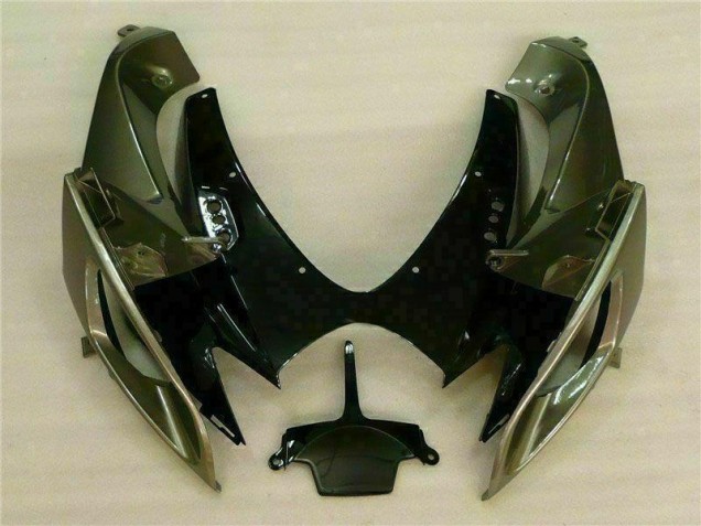 Preto Cinzento Kit Carenagem Suzuki GSXR 600 / 750 K6 06-07