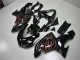 Preto Cinzento Vermelho Carenagem Kawasaki ZX10R 08-10