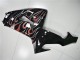 Preto Cinzento Vermelho Carenagem Kawasaki ZX10R 08-10