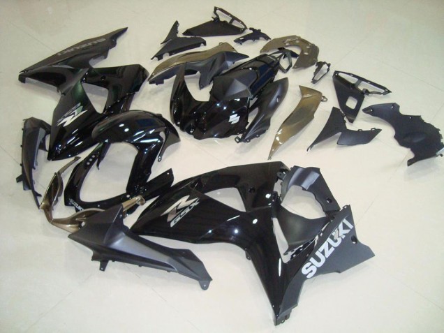 Preto Estilo OEM Carenagem Suzuki GSXR 1000 K9 09-16 Preto Estilo OEM Carenagem Suzuki GSXR 1000 K9 09-16