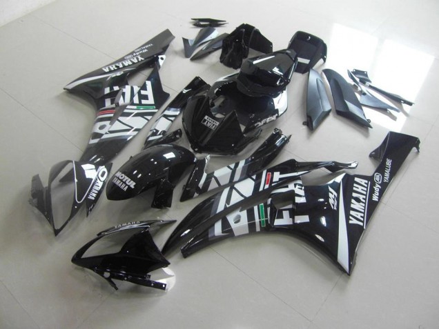 Preto Fiat Carenagem Yamaha R6 06-07 Preto Fiat Carenagem Yamaha R6 06-07