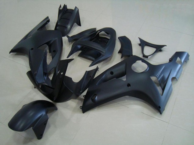 Preto Fosco Abs Plásticos Kawasaki ZX6R 03-04