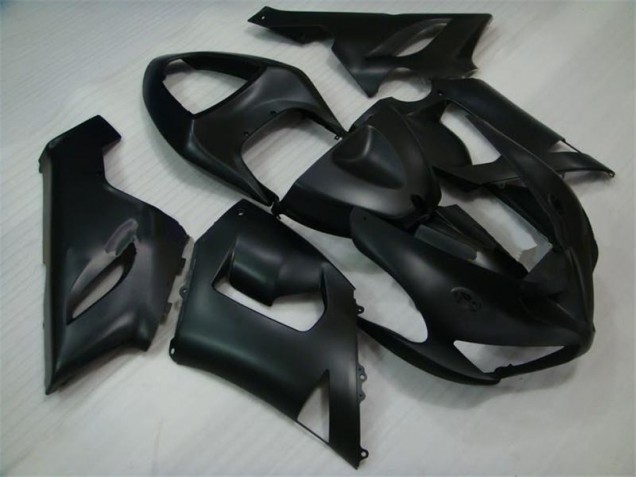 Preto Fosco Carenagem Kawasaki ZX6R 05-06