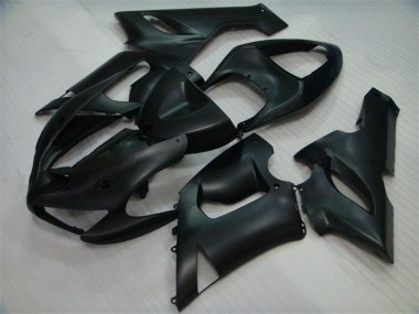Preto Fosco Carenagem Kawasaki ZX6R 05-06