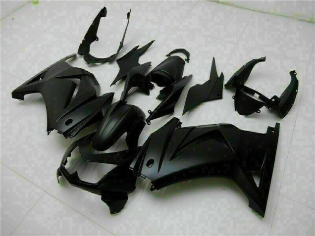 Preto Fosco Carroçaria Kawasaki EX250 08-12 Preto Fosco Carroçaria Kawasaki EX250 08-12