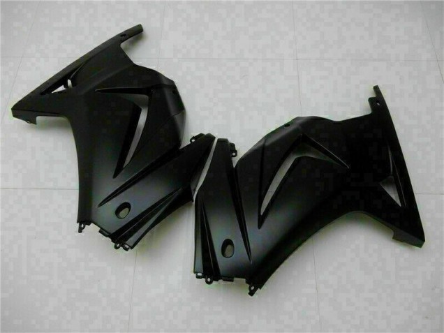 Preto Fosco Carroçaria Kawasaki EX250 08-12 Preto Fosco Carroçaria Kawasaki EX250 08-12