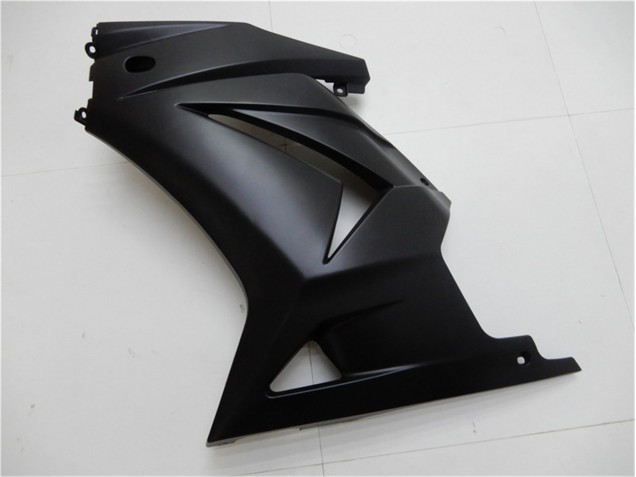 Preto Fosco Kit Completo Carenagem Kawasaki EX250 08-12 Preto Fosco Kit Completo Carenagem Kawasaki EX250 08-12
