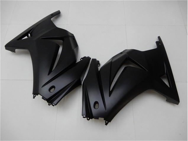 Preto Fosco Kit Completo Carenagem Kawasaki EX250 08-12 Preto Fosco Kit Completo Carenagem Kawasaki EX250 08-12