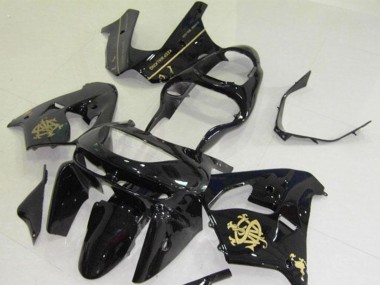 Preto JW Carenagem Kawasaki ZX9R 98-99