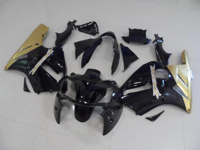 Preto & Ouro Carenagem Kawasaki ZX12R 02-06 Preto & Ouro Carenagem Kawasaki ZX12R 02-06