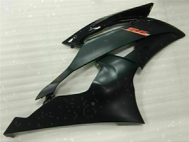 Preto Plástico Yamaha R6 08-16 Preto Plástico Yamaha R6 08-16