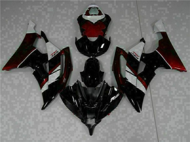 Preto Plásticos Yamaha R6 08-16 Preto Plásticos Yamaha R6 08-16