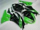 Preto Verde Carenagem Kawasaki ZX6R 09-12
