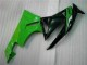Preto Verde Carenagem Kawasaki ZX6R 09-12