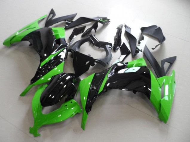 Preto Verde Carenagem & Plástico Kawasaki ZX 300R 13-16 Preto Verde Carenagem & Plástico Kawasaki ZX 300R 13-16