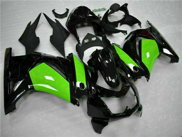 Preto Verde Carroçaria Kawasaki EX250 08-12