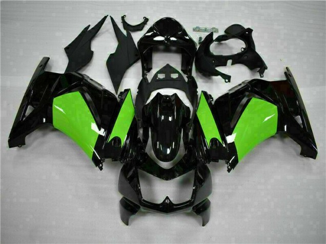Preto Verde Carroçaria Kawasaki EX250 08-12