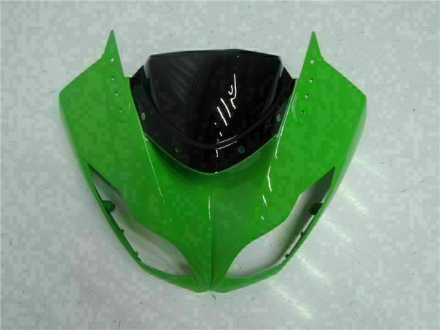 Preto Verde Injeção Kit Carenagem Kawasaki ZX6R 09-12 Preto Verde Injeção Kit Carenagem Kawasaki ZX6R 09-12