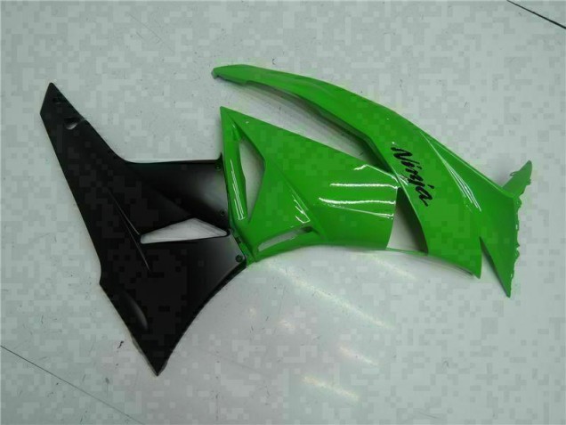 Preto Verde Injeção Kit Carenagem Kawasaki ZX6R 09-12 Preto Verde Injeção Kit Carenagem Kawasaki ZX6R 09-12