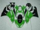 Preto Verde Injeção Kit Carenagem Kawasaki ZX6R 09-12 Preto Verde Injeção Kit Carenagem Kawasaki ZX6R 09-12
