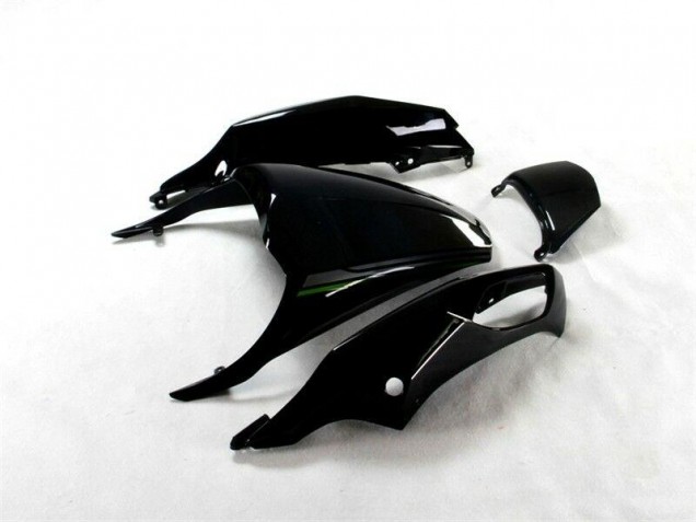 Preto Verde Kit Completo Carenagem Kawasaki EX250 08-12 Preto Verde Kit Completo Carenagem Kawasaki EX250 08-12