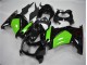 Preto Verde Kits Carenagem Kawasaki EX250 08-12 Preto Verde Kits Carenagem Kawasaki EX250 08-12