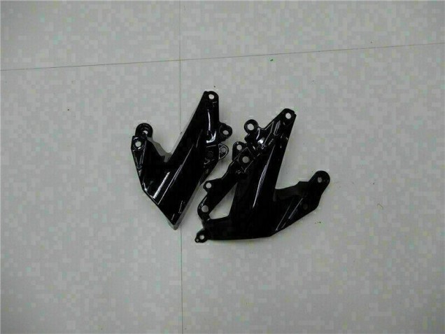 Preto Verde Kits Carenagem Kawasaki ZX6R 09-12