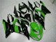 Preto Verde Kits Carenagem Kawasaki ZX6R 19-23 Preto Verde Kits Carenagem Kawasaki ZX6R 19-23