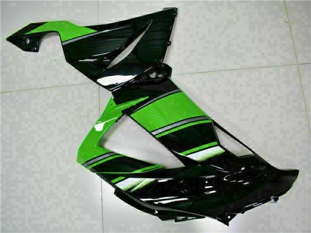 Preto Verde Kits Carenagem Kawasaki ZX6R 19-23 Preto Verde Kits Carenagem Kawasaki ZX6R 19-23