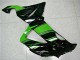 Preto Verde Kits Carenagem Kawasaki ZX6R 19-23 Preto Verde Kits Carenagem Kawasaki ZX6R 19-23
