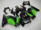 Preto Verde Ninja Carenagem Kawasaki EX250 08-12
