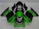 Preto Verde Plástico Kawasaki EX250 08-12 Preto Verde Plástico Kawasaki EX250 08-12