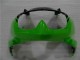 Preto Verde Plástico Kawasaki EX250 08-12 Preto Verde Plástico Kawasaki EX250 08-12