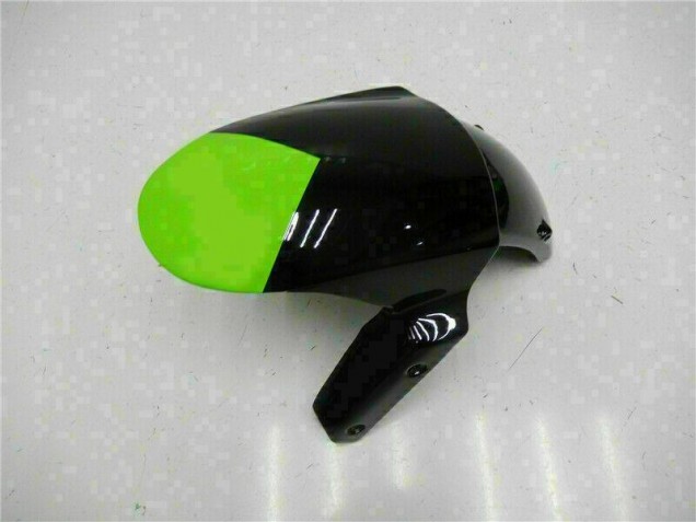 Preto Verde Vermelho Carenagem Kawasaki ZX6R 09-12 Preto Verde Vermelho Carenagem Kawasaki ZX6R 09-12