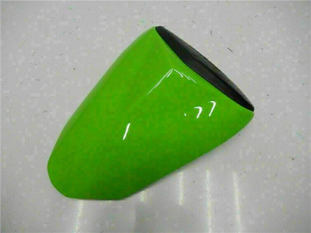 Preto Verde Vermelho Carenagem Kawasaki ZX6R 09-12 Preto Verde Vermelho Carenagem Kawasaki ZX6R 09-12