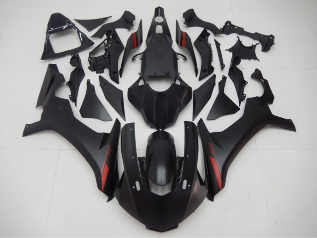Preto Vermelho Carenagem Yamaha R1 15-19