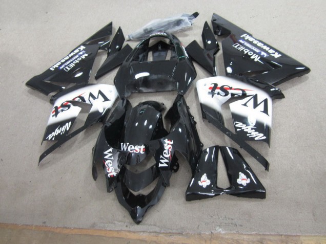Preto West Ninja Carenagem Kawasaki ZX10R 03-05 Preto West Ninja Carenagem Kawasaki ZX10R 03-05