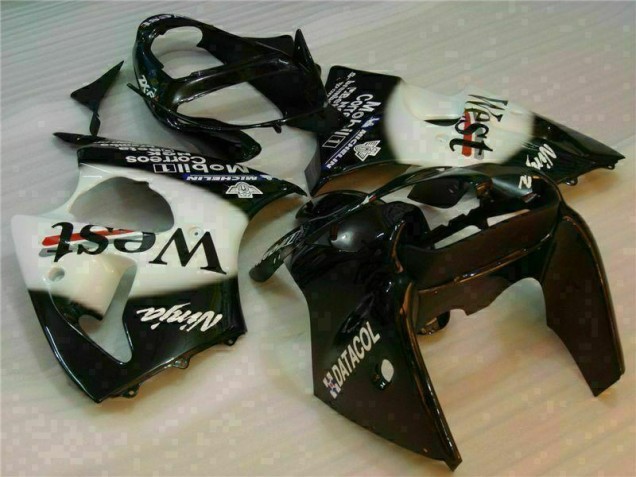 Preto West Ninja Carenagem Kawasaki ZX6R 03-04 Preto West Ninja Carenagem Kawasaki ZX6R 03-04