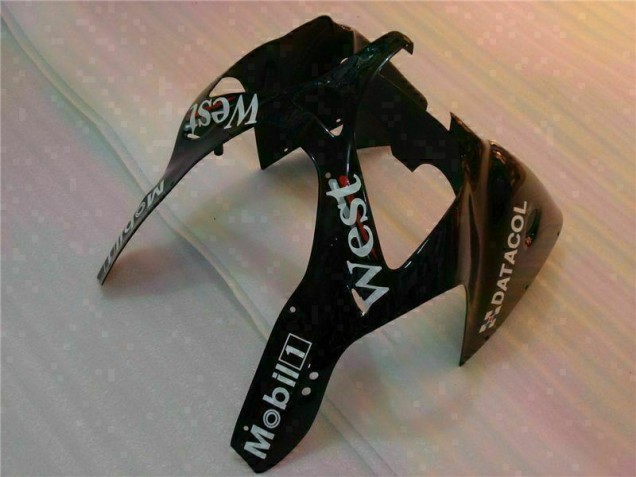 Preto West Ninja Carenagem Kawasaki ZX6R 03-04 Preto West Ninja Carenagem Kawasaki ZX6R 03-04