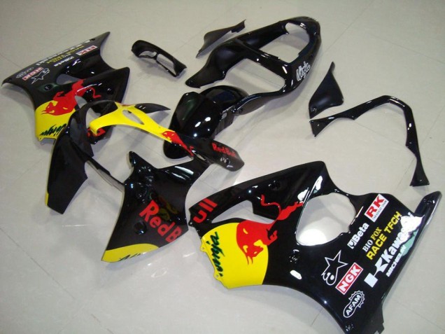 Red Bull Carenagem Kawasaki ZX6R 00-02 Red Bull Carenagem Kawasaki ZX6R 00-02