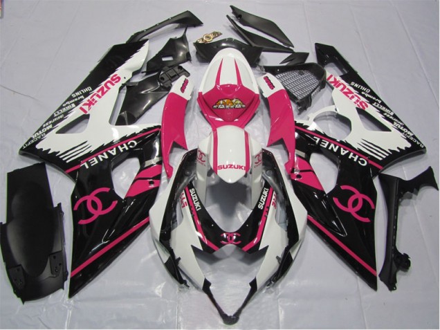 Rosa Chanel Carenagem Suzuki GSXR 1000 K5 05-06 Rosa Chanel Carenagem Suzuki GSXR 1000 K5 05-06