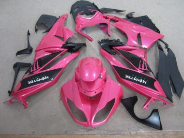 Rosa Preto Monster Carenagem Kawasaki ZX6R 09-12