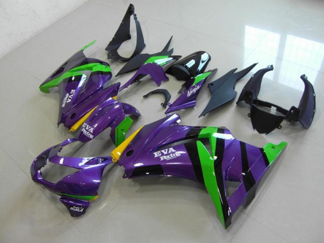 Roxo EVA Corrida Carenagem Kawasaki ZX 250R 08-12