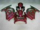 Roxo Vermelho Carenagem Kawasaki EX250 08-12