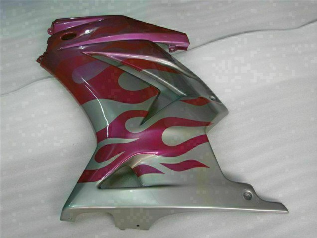 Roxo Vermelho Carenagem Kawasaki EX250 08-12